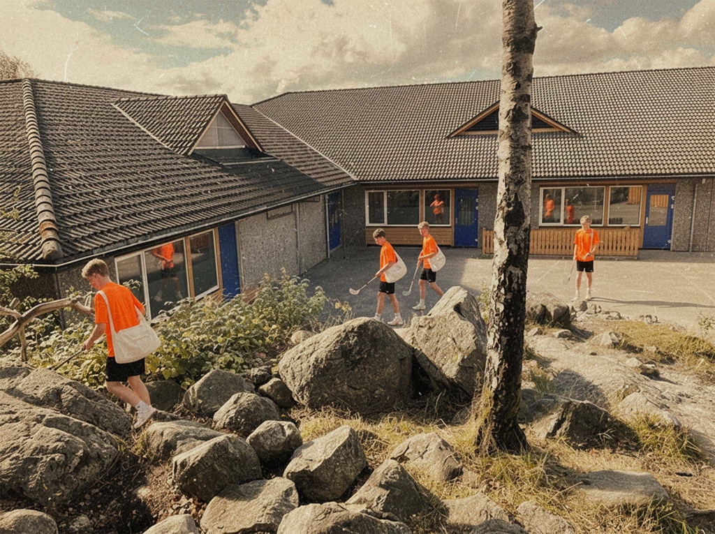 Maudland skole gymsal